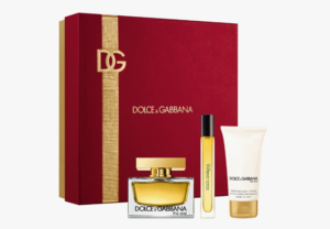 Dolce&Gabbana The One EDP – Coffret cadeau pour femme (75 ml + 10 ml + Lait corporel 50 ml)