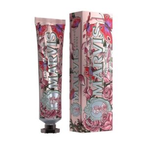 Dentifrice Marvis Kissing Rose – Saveur Rose Bulgare & Fraîcheur Élégante